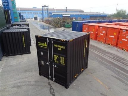 Recipiente Marítimo VERde de 40 PÉS de ALTO CUBO – Novo