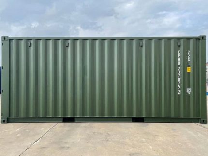 Recipiente Marítimo VERde de 40 PÉS de ALTO CUBO – Novo