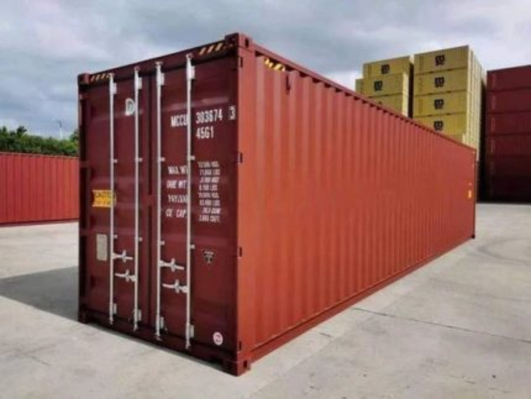 Recipiente ISOLADO de 40 PÉS – Novo