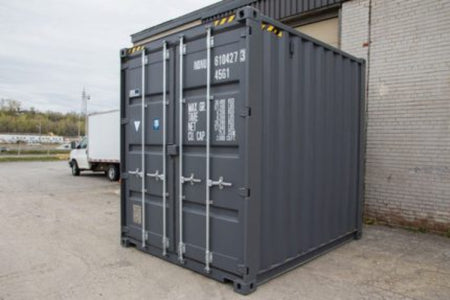 Recipiente de CUBO ALTO AZUL de 20 PÉS – Novo