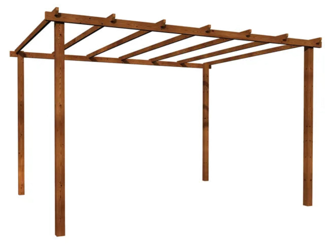 Pérgula de madeira TÂNGER 3X4M