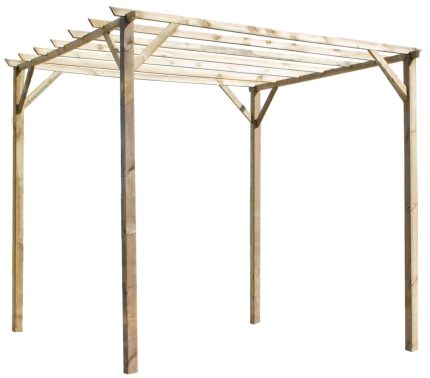 Pérgula de madeira TÂNGER 3X4M