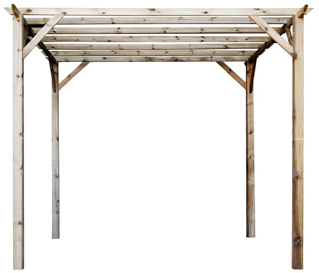 Pérgola de madeira ANCOLIE 3 300X300X247CM