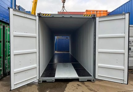 Recipiente Marítimo de ABERTURA LATERAL CUBO de ALTA 40 PÉS – Novo
