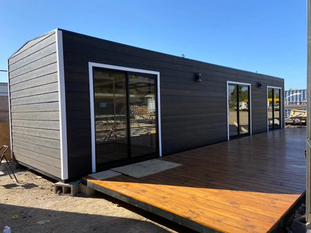 CASA de CARPINTEIRO 12X3,0MT / 2 QUARTOS