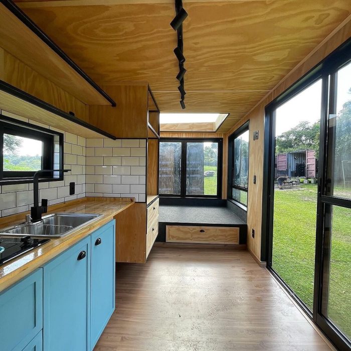 Contentor de transporte de escritório de 6 metros