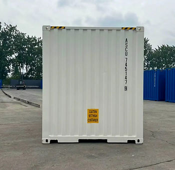 Contentor móvel High Cube de 25 pés: largura otimizada para paletes