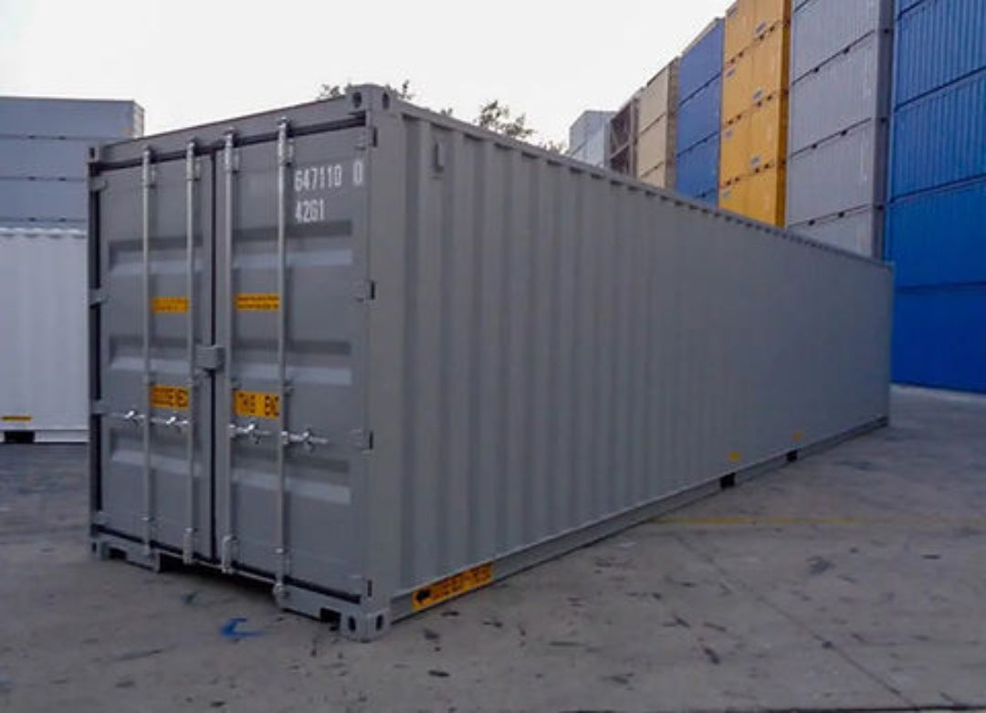 Contentor marítimo de 40 pés com porta dupla (DD)